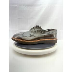 Johnston & Murphy Jameson Longwing Mens Size 13M Dark Brown Derby Dress Shoes